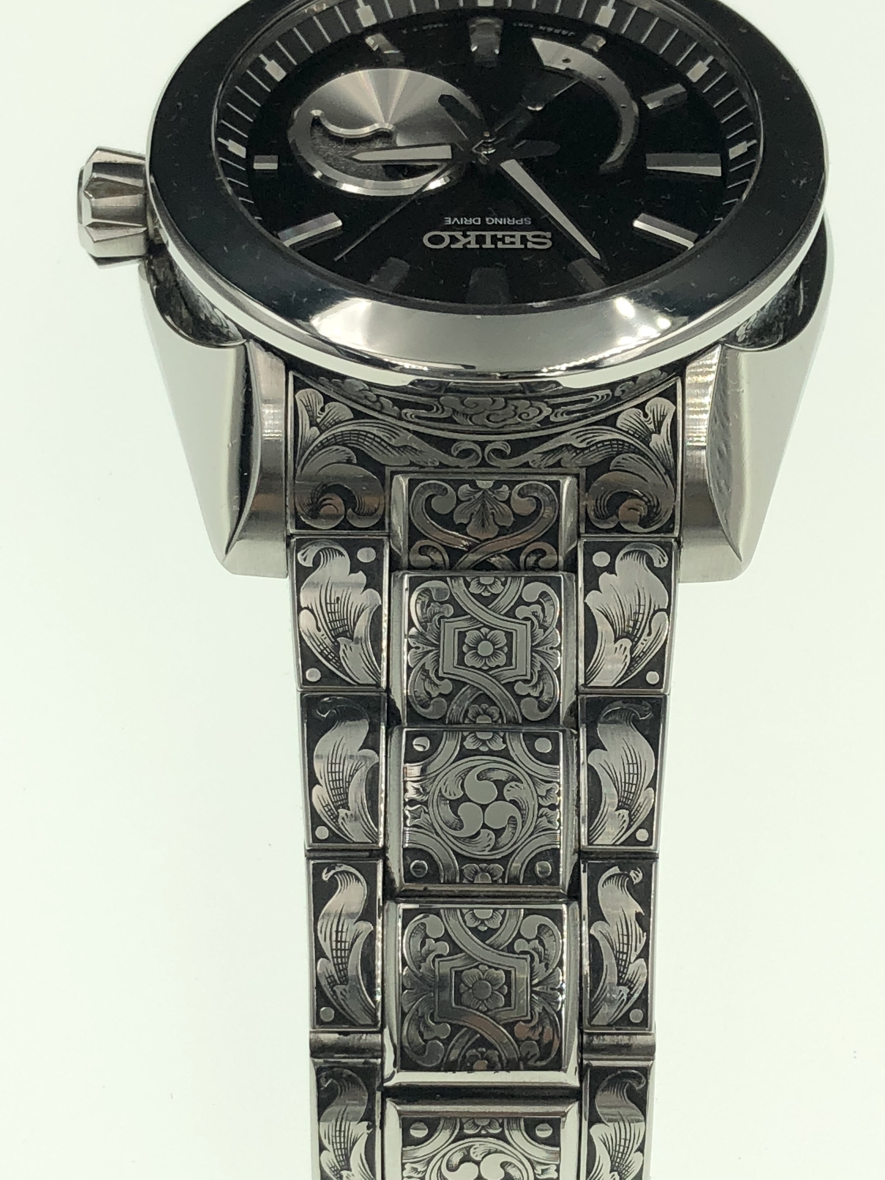 SEIKO BRIGHTZ ANANTA 雕刻細節