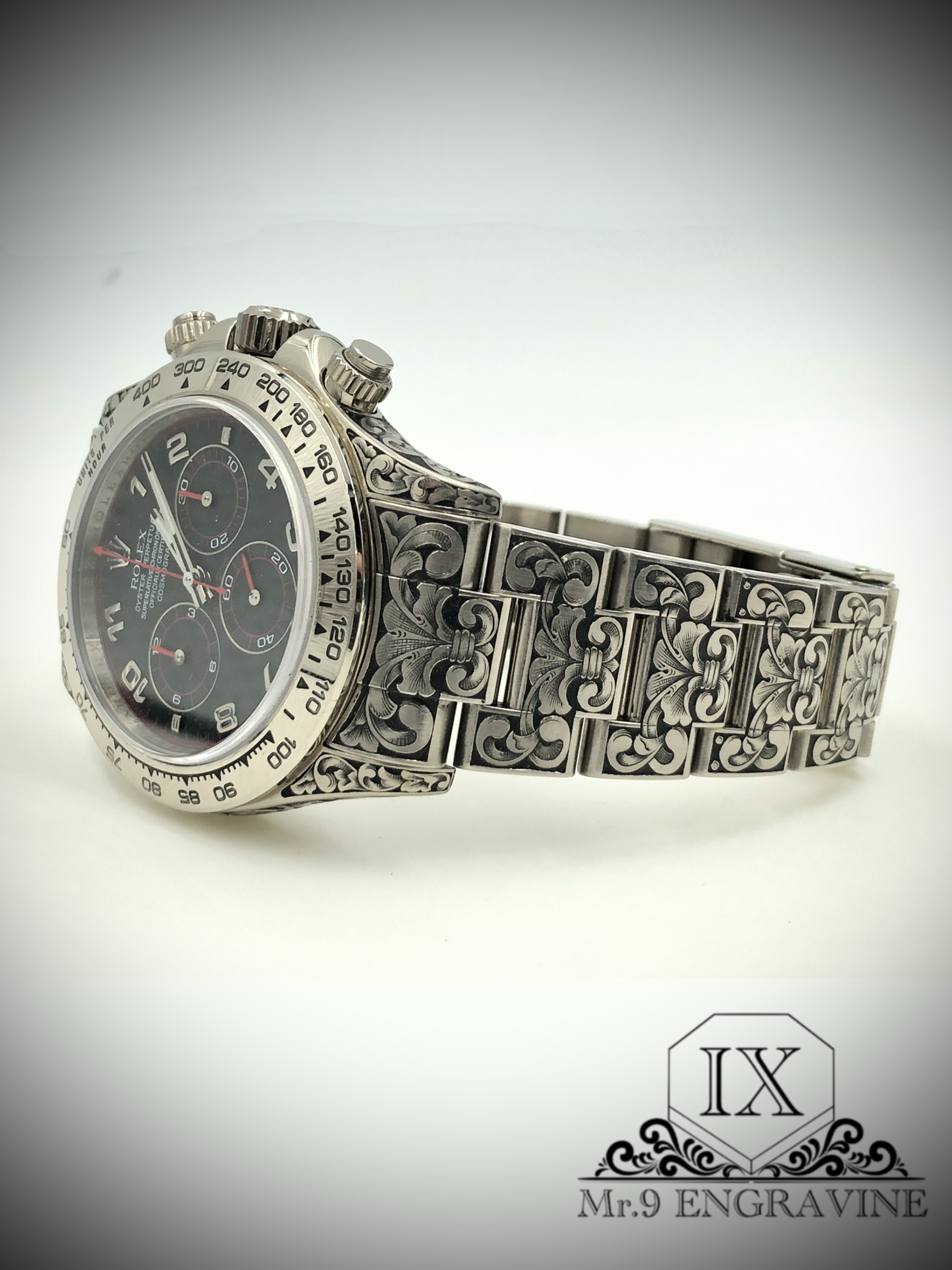 Engraved Daytona bracelet
